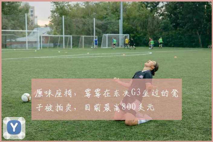 原味座椅,霉霉在东决G3坐过的凳子被拍卖,目前最高800美元